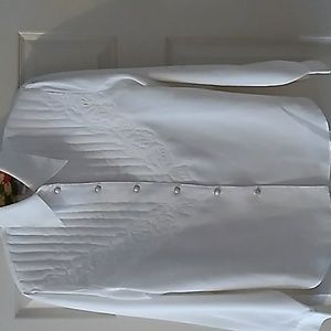 White embroidered Shirt